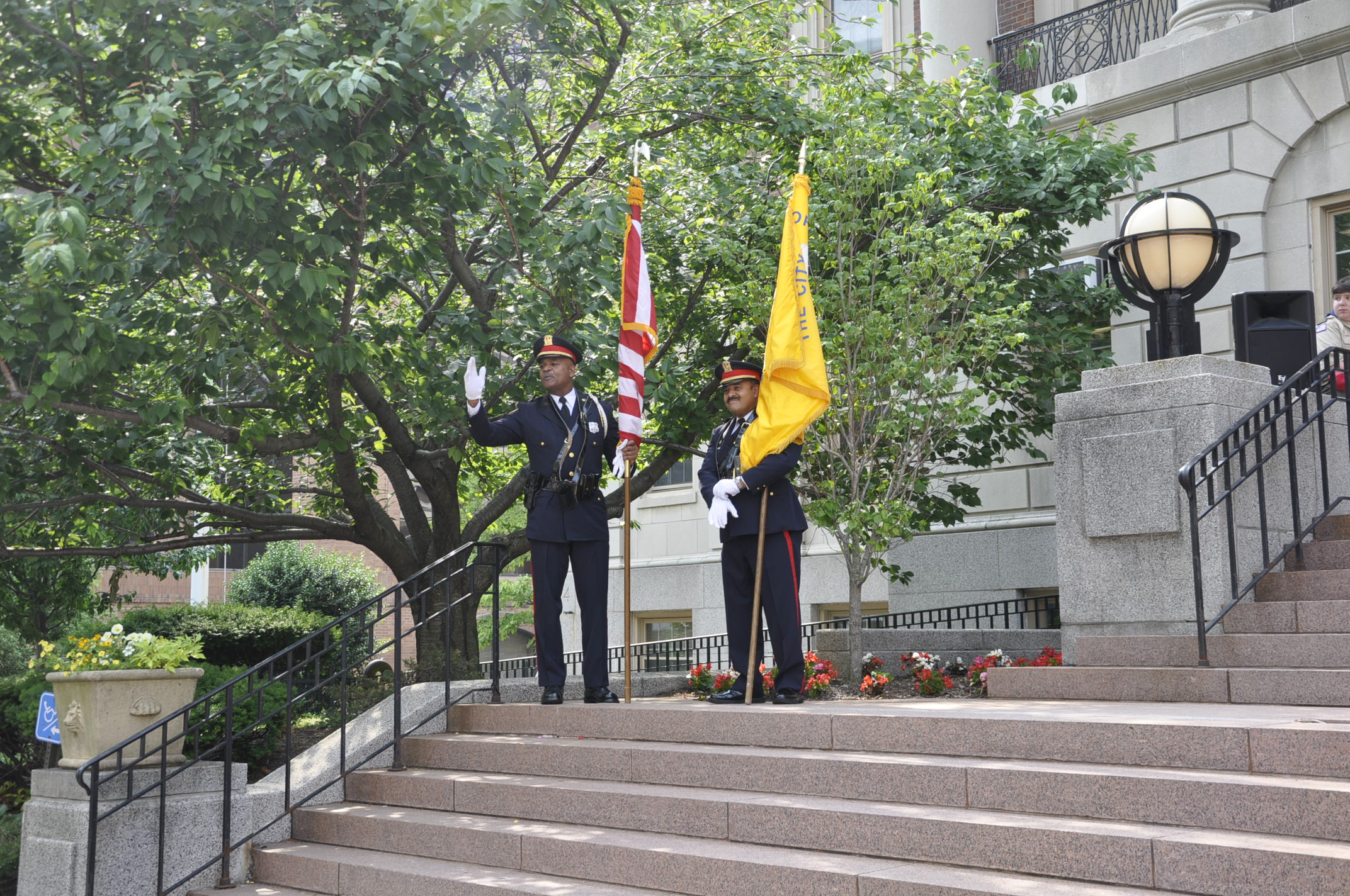 color guard flag day